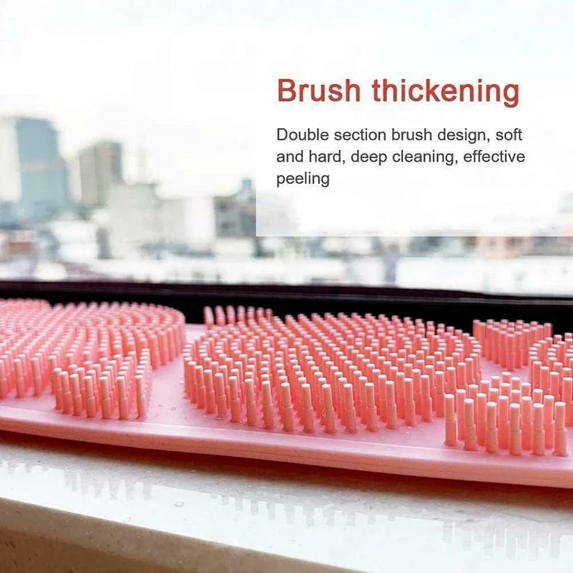 Double Side Bath Towel Scrubber