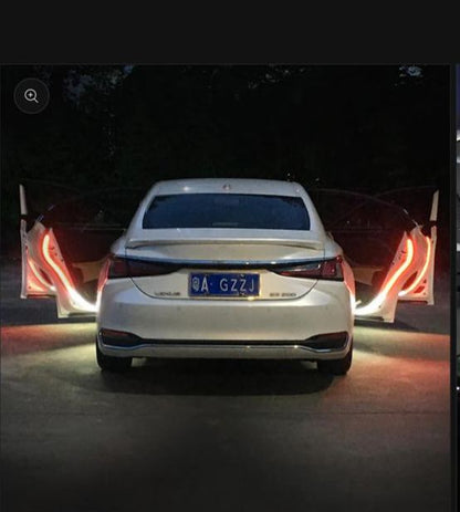 TWO COLOR STREAMER WARNING LIGHT FOR CAR AND BIKES - Gharbar Store