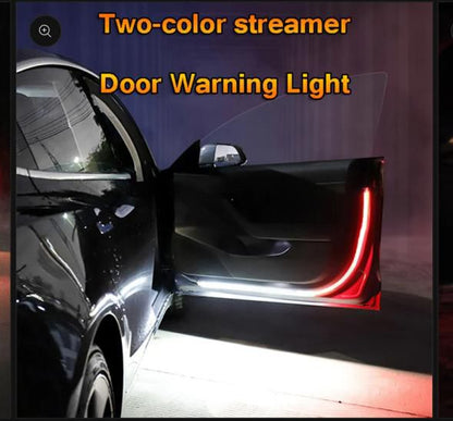 TWO COLOR STREAMER WARNING LIGHT FOR CAR AND BIKES - Gharbar Store